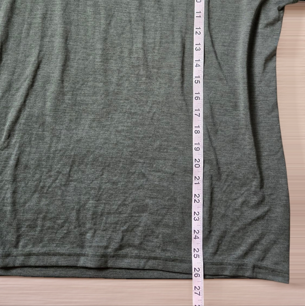 Under Armour Men's Tech Tee Army Green Short Sleeve T-Shirt Heatgear Size M - Picture 8 of 8